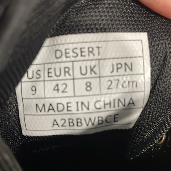 Nortiv8 Desert Tactical Combat Work Boots‎ – Size 9 Men’s Black - Picture 9 of 10